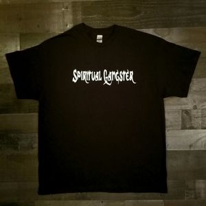 NEW Heavyweight Gildan Tee w Spiritual Ganster☠Font